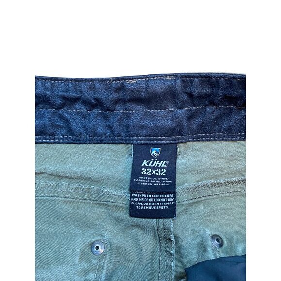 Kühl Rydr Mens Pants Olive Green 32x32 Workwear - Picture 3 of 7